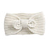 Bandeau cheveux en laine à noeud Erita